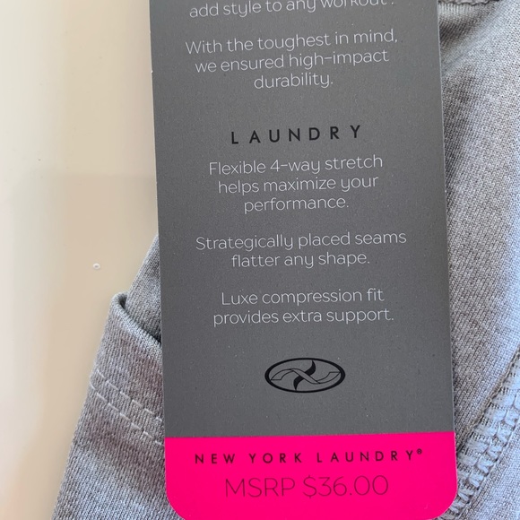 NEW YORK LAUNDRY SPORT WOMEN'S ACTIVE WEAR SHORT - Picture 5 of 9